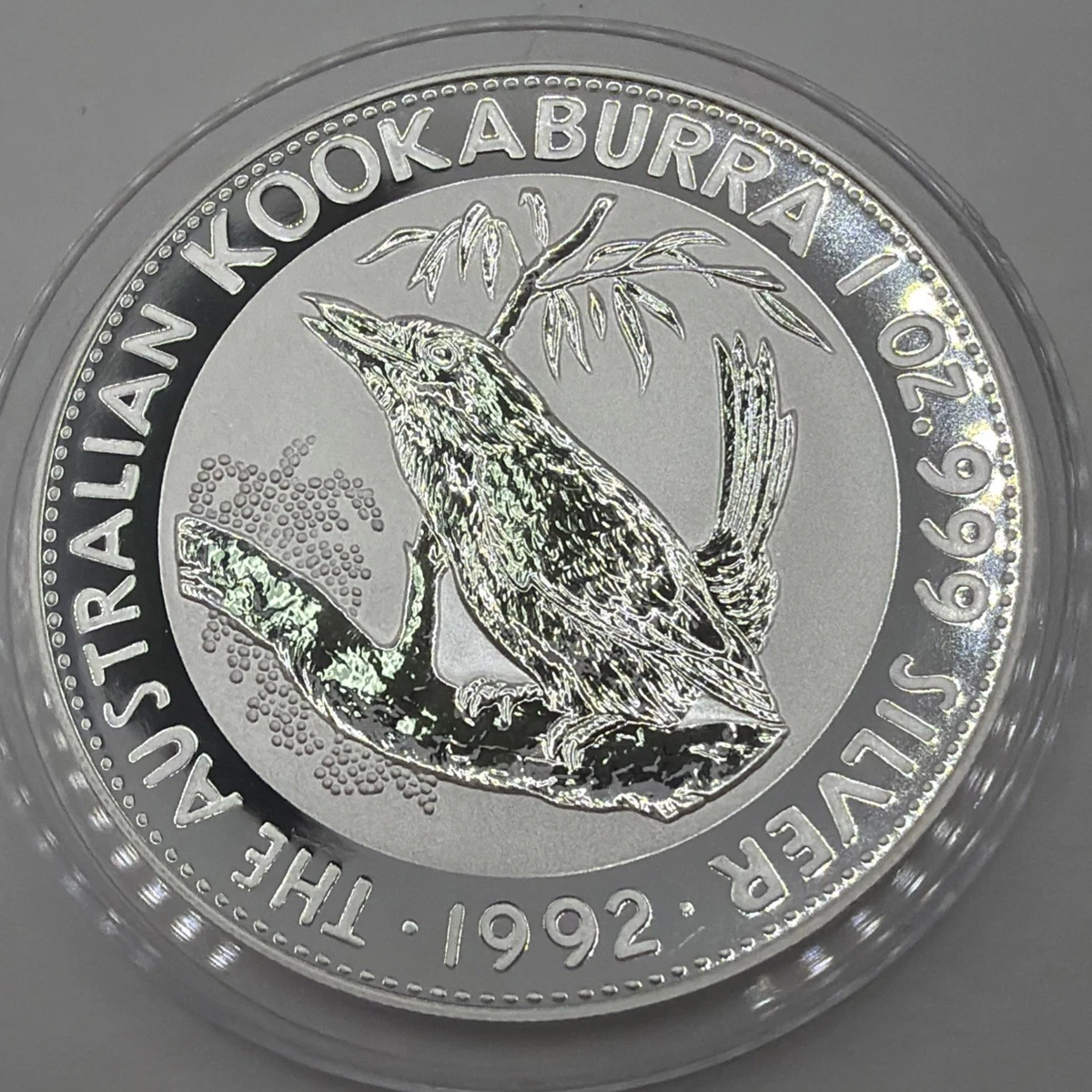 1992 オーストラリア クッカバラ 銀貨 2オンス Australian Kookaburra