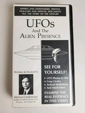 UFOs And The Alien Presence Michael Lindemann VHS tape RARE
