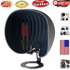 2024 Professional Microphone Isolation Shield for Studio  Streaming