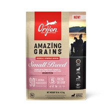 Orijen Amazing Grains Small Breed Dry Dog Food 10 Pound High Protein Nutrients