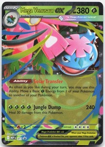 Mega Venusaur ex 013/030 ME: Mega Evolution Promo