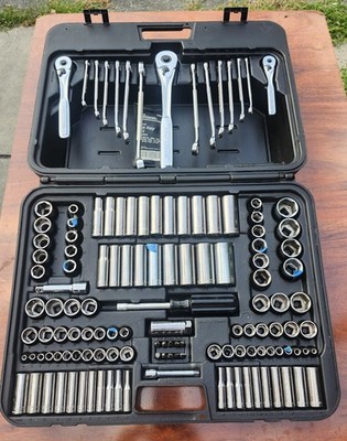 Sears Craftsman USA Monster 144 Piece ALL 6 POINT MECHANICS TOOL SET 33644 Case