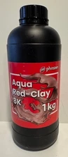 Phrozen Aqua-Red Clay 8K 1kg Printing Resin Designed to Showcase 3D FREE Ship US