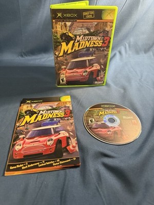 Midtown Madness 3 - Xbox - Racing Game - W/ User Manual