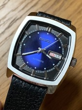 Seiko Men's Automatic Recraft Watch SNKP23 Blue Sunburst Dial 7S26A