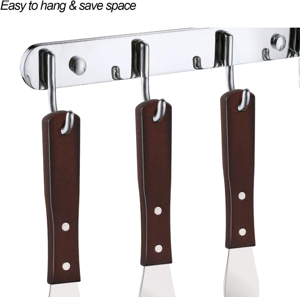 4PCS Cake Decorating Icing Spatula Straight Spatulas 4, 6, 8 &amp; 10 Inch 