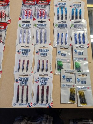 supergrip dart shafts 32 sets