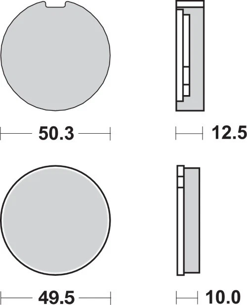 Pastillas de freno Sbs Sbs 503Hf Foto 3 de 4