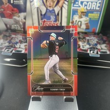 2024 Panini Three and Two Orange Tommy Troy #55 18/25