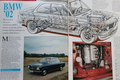 CC 1992 extracted article: Classic Choice BMW 2002, Turbo & 1602 model history