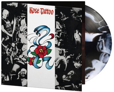 Rose Tattoo - Rose Tattoo - Limited Gatefold 140-Gram White & Black Swirl Colore