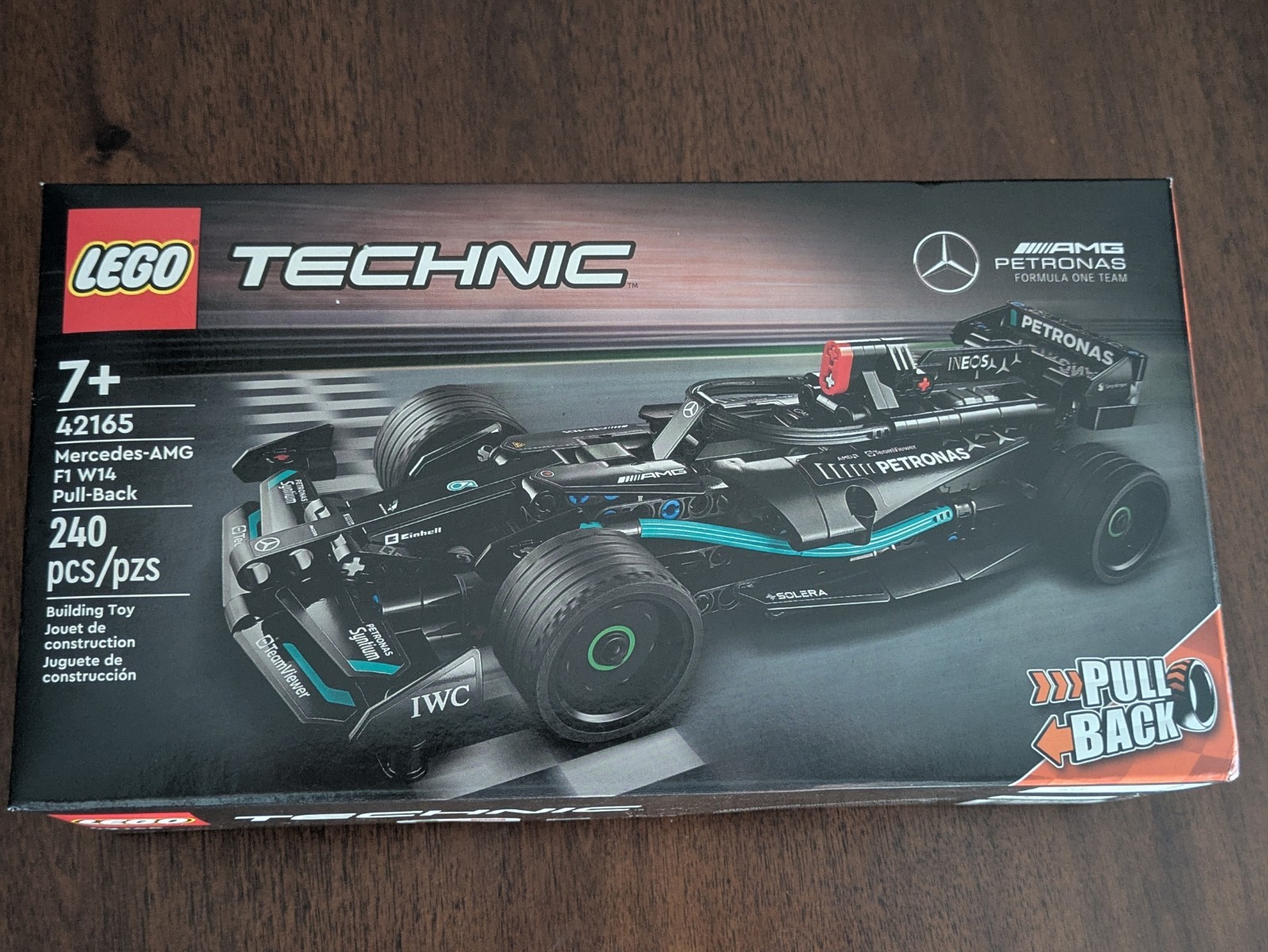 Lego Technic Mercedes-AMG F1 W14 Pull-Back Racing Car New in Box