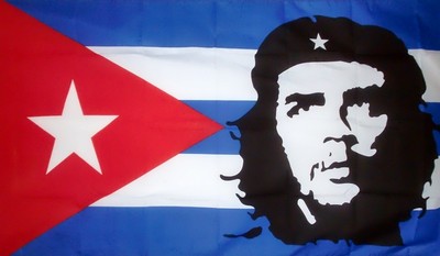 CHE GUEVARA CUBA FLAG 3X2 FEET Communist Revolutionary CUBAN MILITANT REBEL