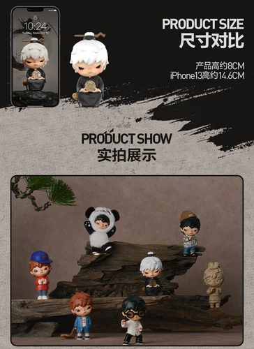 2025 Authentic POPMART Hirono X CLOT Series Blind Box Figure Full Set of 6 New - Picture 8 of 16