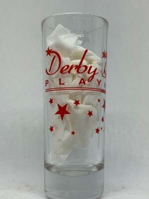Derby Dinner Playhouse Clear Tall Shooter Shot Glass Clarksville IN