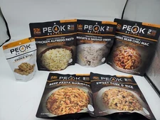 PEAK REFUEL PREMIUM FREEZEDRIED FOOD 6-PK ASST LIKE MOUNTAIN HOUSE W/FREE COOKIE