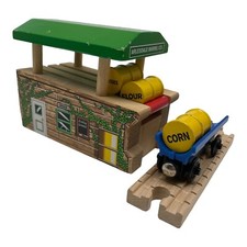 THOMAS THE TANK ENGINE Barrel Loader 99322 Complete Clickety Clack Wood Track