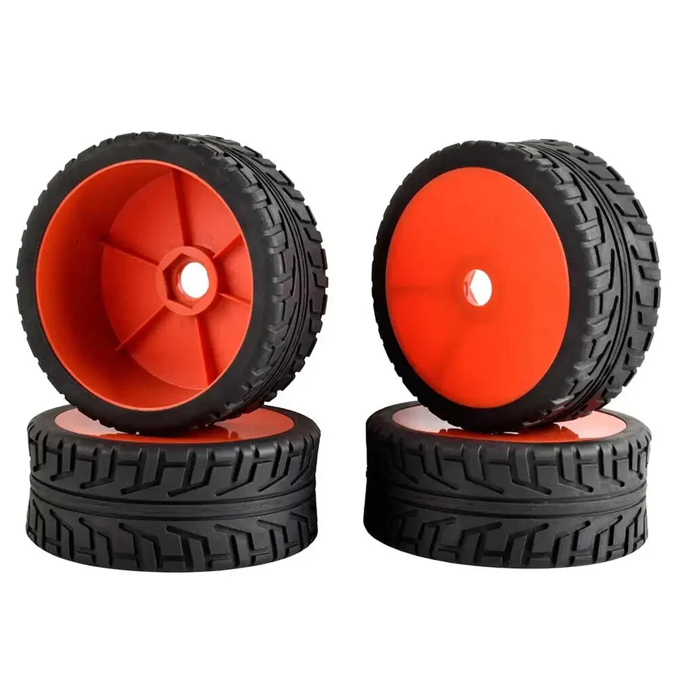 1/8 RC Tires Buggy Car Wheels Rim Hub 17mm for 1:8 Off-road Car HSP HPI Kyosho - Image 2 of 4