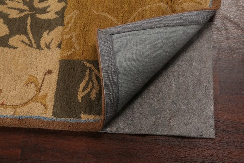 Patchwork Traditional Oriental Runner Rug Hand-Tufted Wool 2' 7" x 9' 10" Carpet - Picture 10 of 12