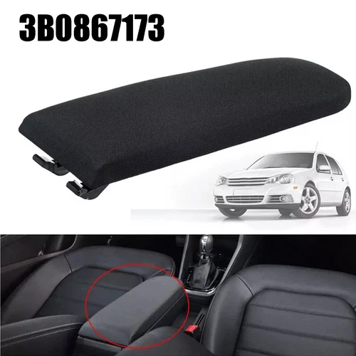 Centre Console Armrest Cover Lid Top Cap For VW Golf MK4 Bora Beetle Polo Passat