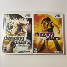 Lot of 2 Dancing With The Stars Games We Dance! Nintendo Wii Complete
