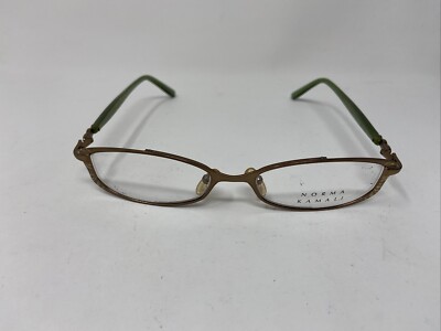 .NORMA KAMALI EYEWEAR 7249 SAND BROWN GREEN 51-18-135 Eyeglasses GG22