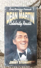 Greg Garrison Presents the Dean Martin Celebrity Roasts VHS Jimmy Stewart sealed