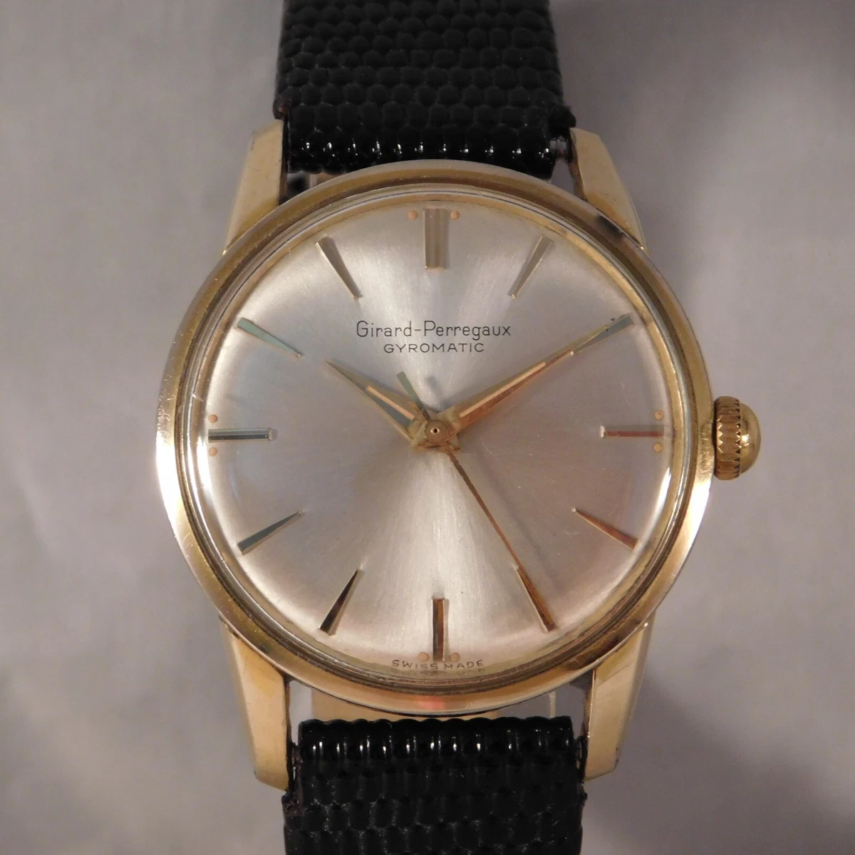 時計 Girard-Perregaux Gyromatic Automatic 17J Girard Perregaux Gyromatic Swiss 17 Jewel Automatic Movement Mens