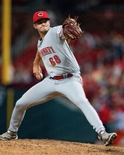 CARSON SPIERS 8x10 PHOTO #2 CINCINNATI REDS WM