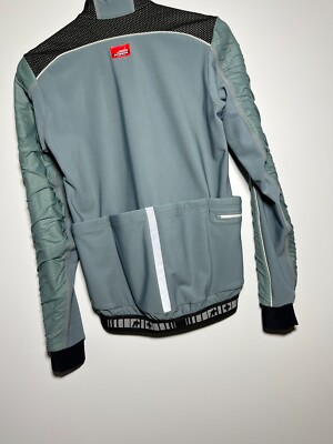 Assos Airblock 851 Thermal Fleece Zip Up Cycling Jacket Size S | eBay