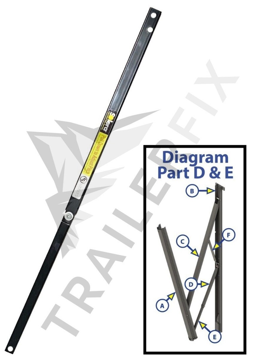 Lippert Solera Awning Pitch Arm | 63