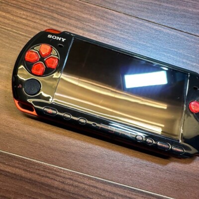 Sony PSP 3000 Value Pack Red & Black Handheld System (PSPJ-30026