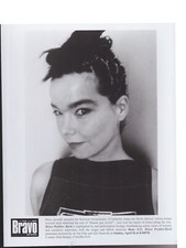 Bjork sujet de bravo profils communiqué de presse avec photo 1998