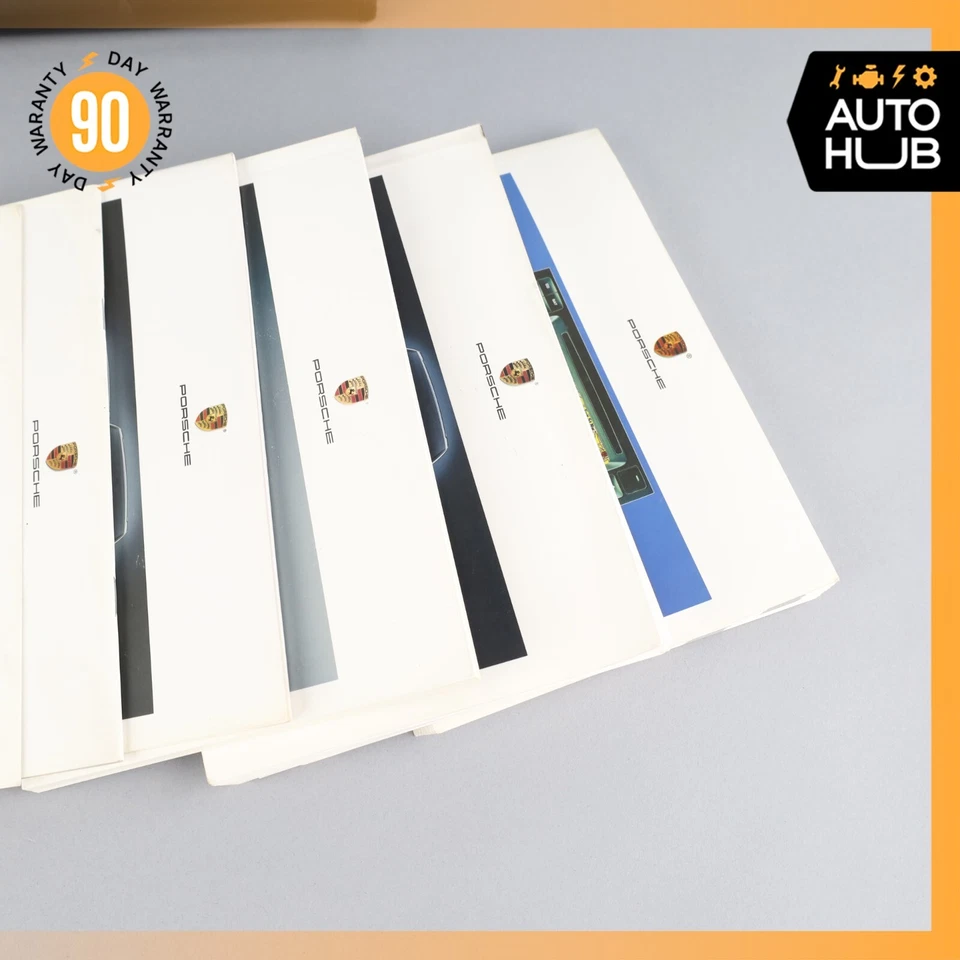 Porsche Cayenne 955 2005 turbo manual del propietario conjunto de libro fabricante de equipos originales Foto 3 de 4