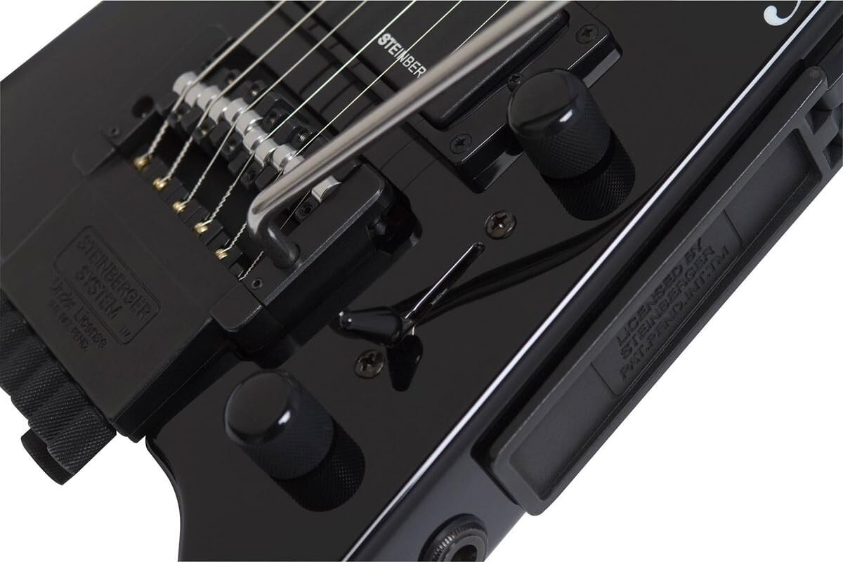 STEINBERGER Spirit GT-PRO Deluxe Black Headless Electric STEINBERGER Spirit GT-PRO Deluxe Black Headless Electric