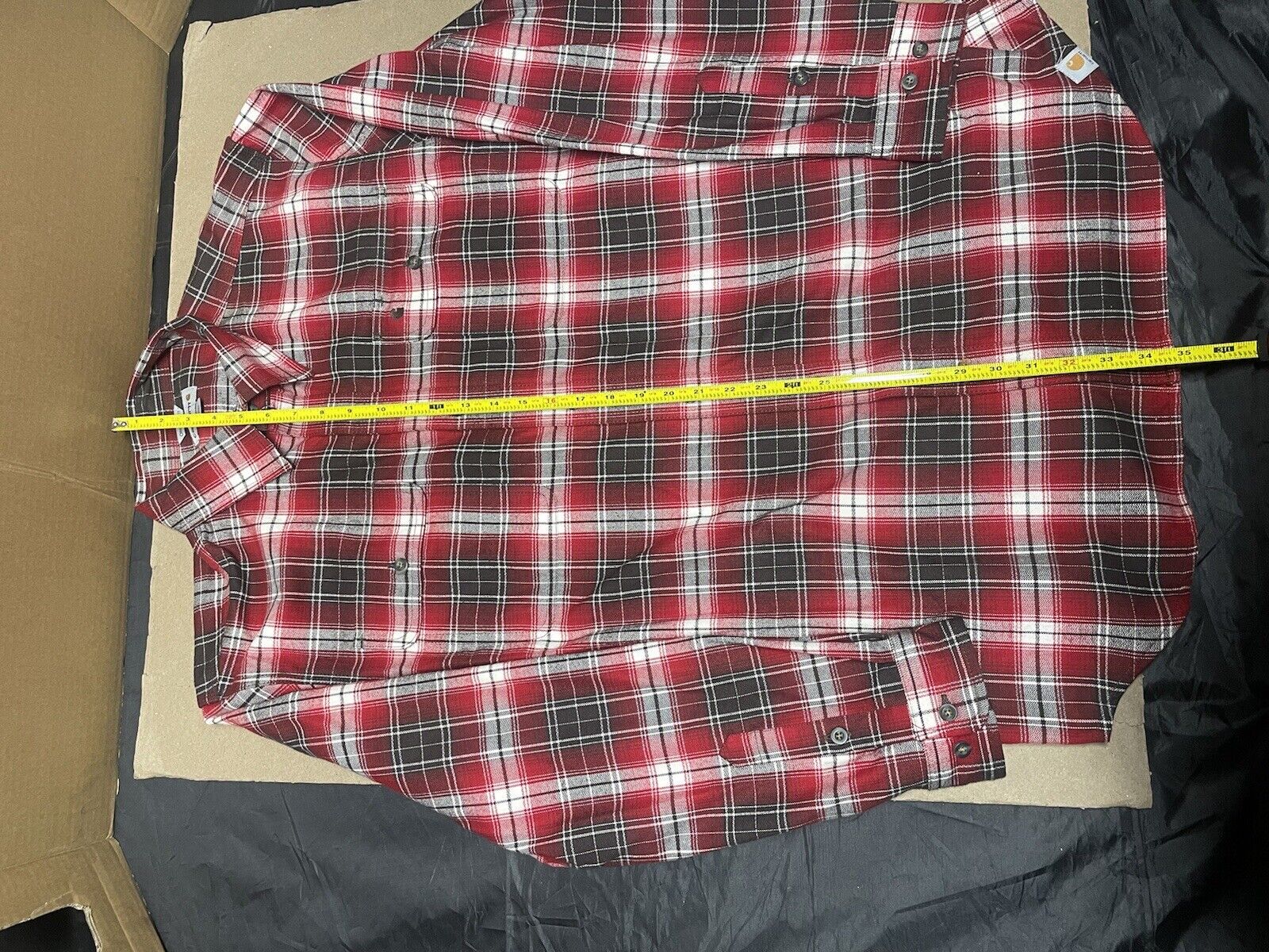 CARHARTT Original Fit Heavyweight Flannel Shirt L… - image 6