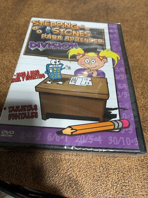 Stepping Stones To Learning: Division - DVD - Color Ntsc - *NEW/STILL SEALED*