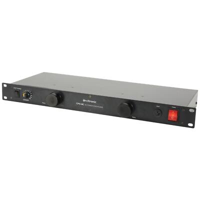 Citronic CPD-8C 8-fach Kaltgeräte Stromaufbereiter 1HE Überspannungsschutz