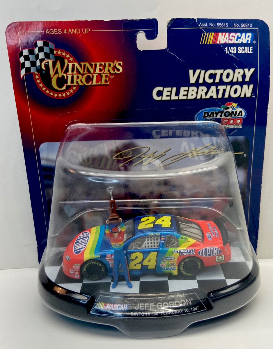 Vintage Winners Circle Jeff Gordon Daytona 500 1999 Nascar Victory