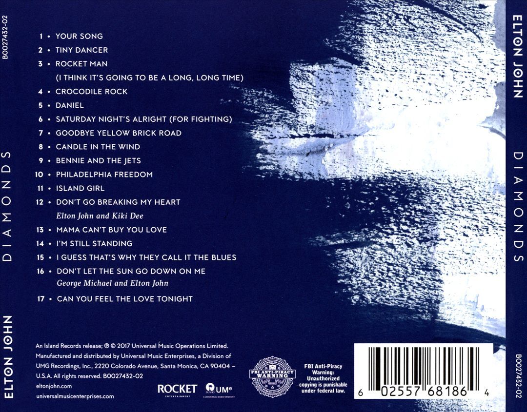 ELTON JOHN DIAMONDS NEW CD 602557681864| eBay ELTON JOHN DIAMONDS NEW CD 602557681864| eBay