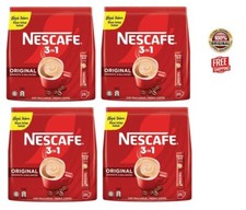 NESCAFE 3 in 1 Blend Brew Original Instant Coffee 100 sticks x 4 packs