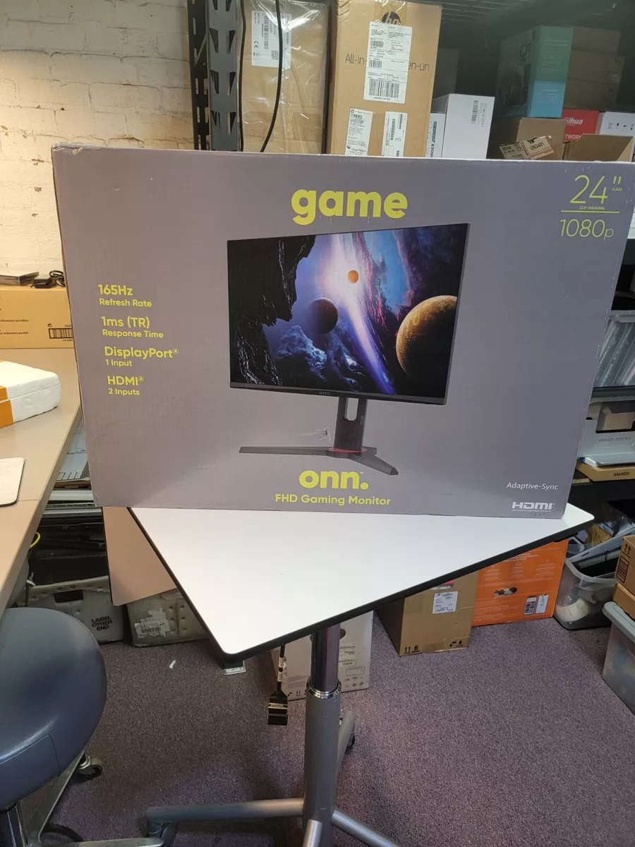 Onn. 24 FHD 1080p 165hz 1ms FreeSync Gaming Monitor