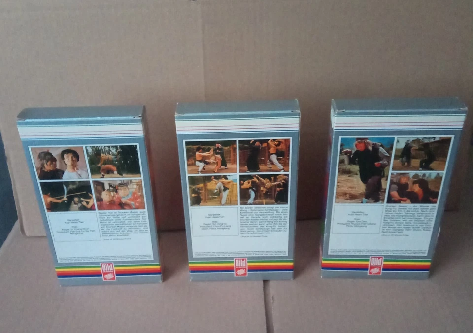 VHS Kassette - 3× Eastern The Drunken Master - Pappe - Saufbold und Raufbold RAR - Bild 3 von 4
