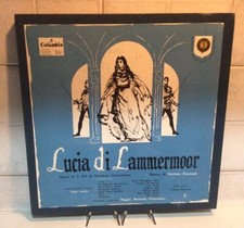 Disco Vinile-Cofanetto Con Doppio Vinile Lucia Di Lammermoor Opera In 3 Atti