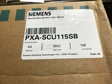 SIEMENS SERVICE BOX PXA-SCU115SB SCUFF 115V 192VA New