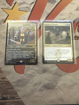 MTG Maestros Diabolist Streets of New Capenna 318 Regular Rare And Showcase!