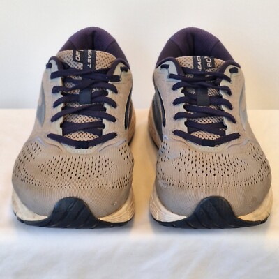 Brooks Beast 20 Mens 10.5 Running Shoes Sneaker Low Gray  display picture 1