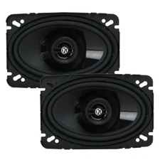 Memphis Audio PRX46 4" x 6" 2-Way 120W Max 86dB Coaxial Car Audio Speakers NEW