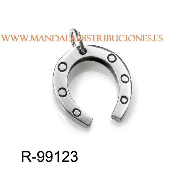 COLGANTES SUERTE HERRADURA TREBOL PLATA DE LEY 925 ML SILVER HANGING STERLING