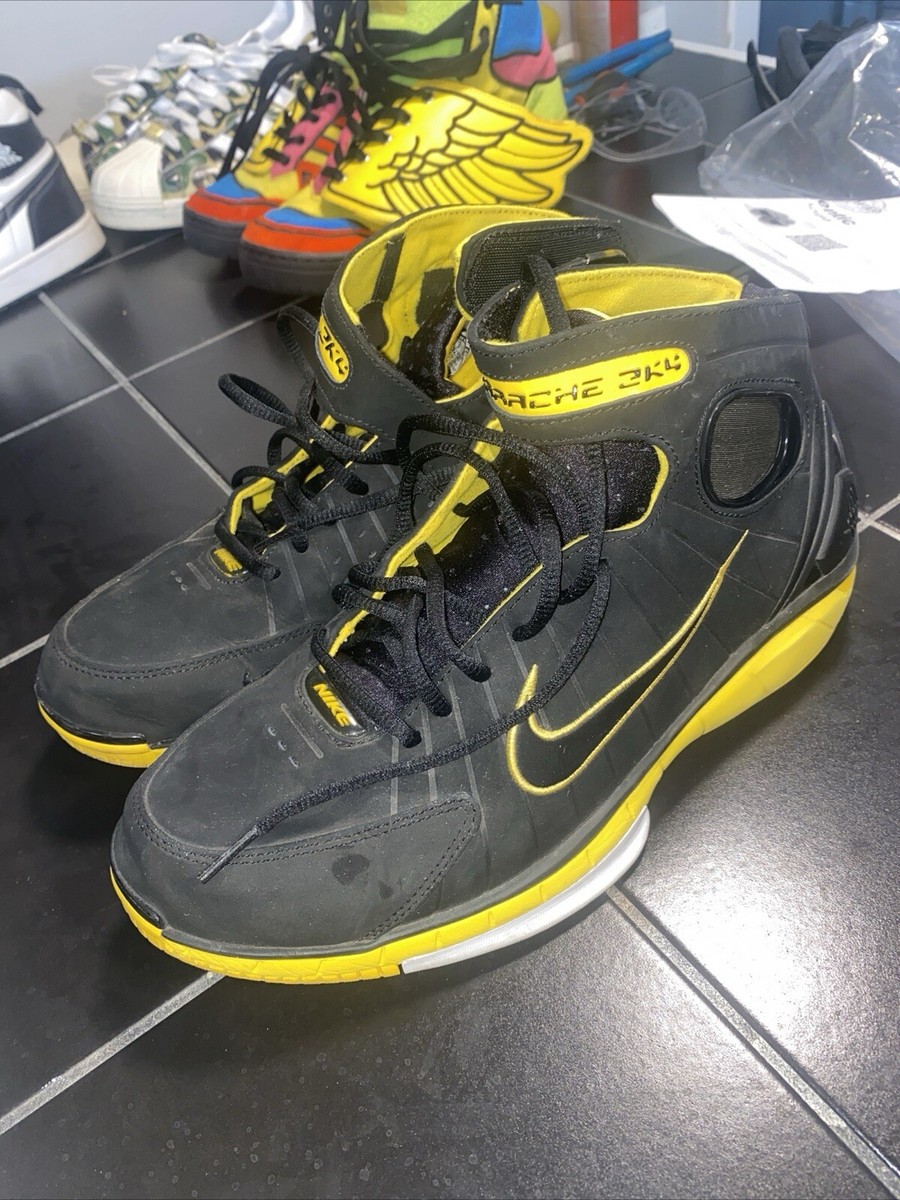 nike air zoom huarache 2k4 black